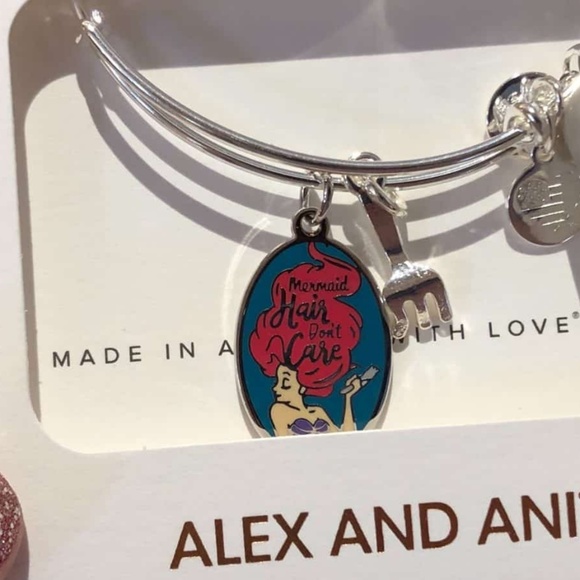 Alex and Ani Jewelry - Disney Alex and Ani Ariel Mermaid Hair Don't Care